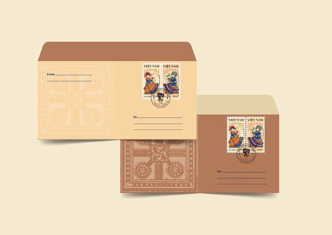 Stamp Design design Graphic Designer adobe illustrator stamps Digital Art 