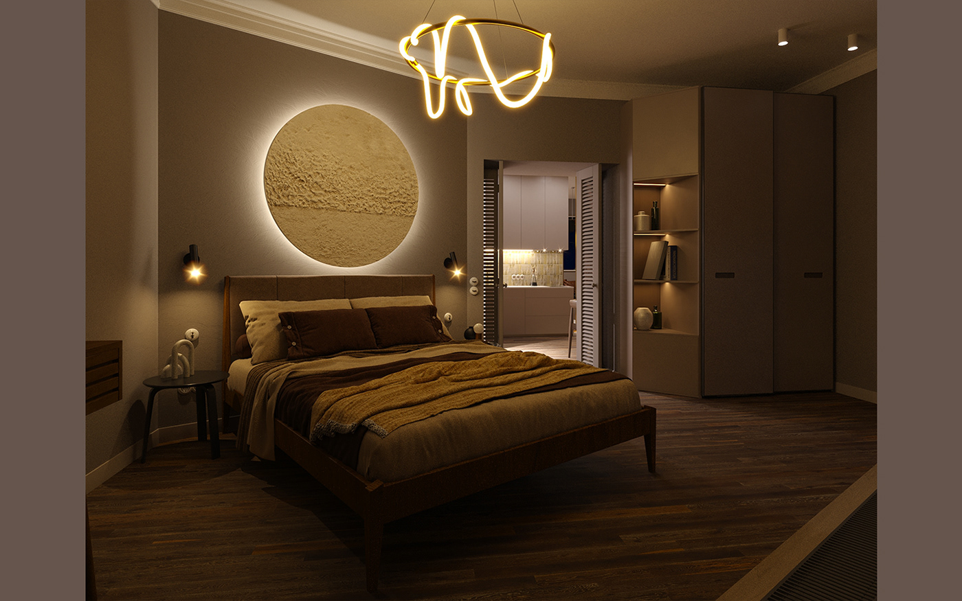 3ds max bathroom bedroom corona Interior interior design  kitchen Render Scandinavian visualization