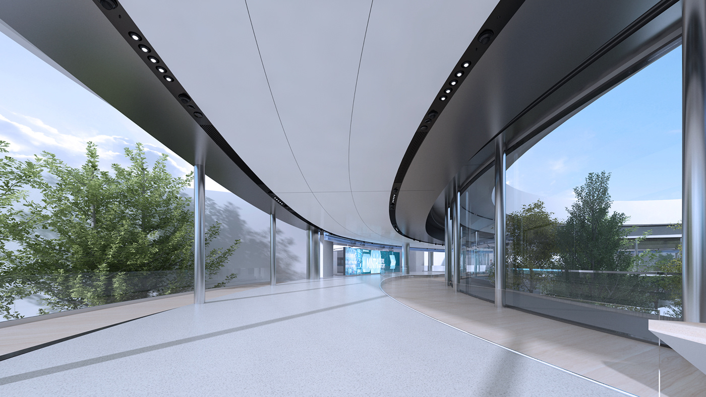 3D 3dmax architecture design Display Exhibition  Interior interior design  Render vray