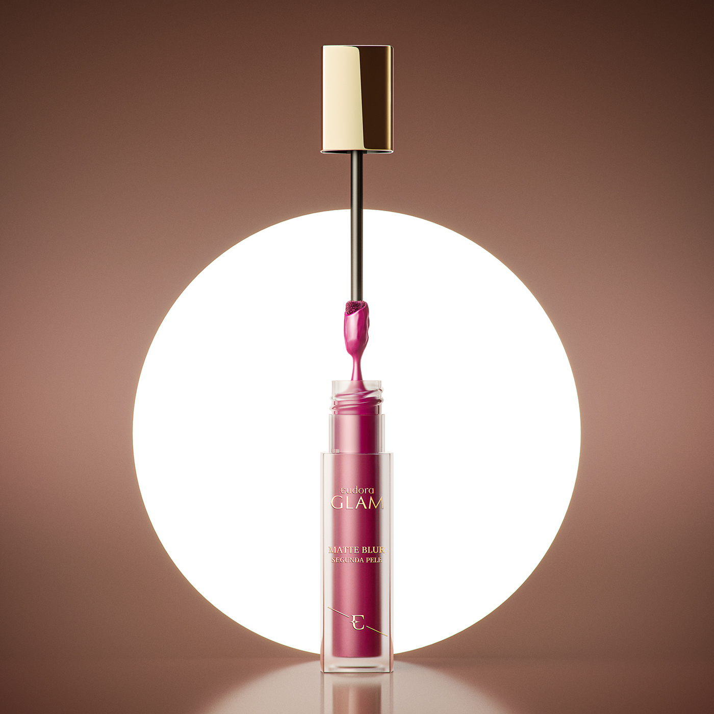 3D animation  CGI cosmetics Eudora lipstick make Miagui motion