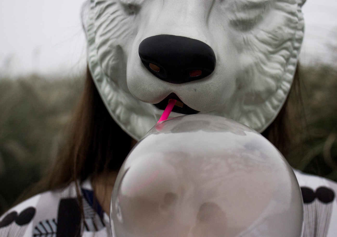 面具 mask art photography maskoff FOX white bear 攝影 藝術攝影 擎天岡 Zine 