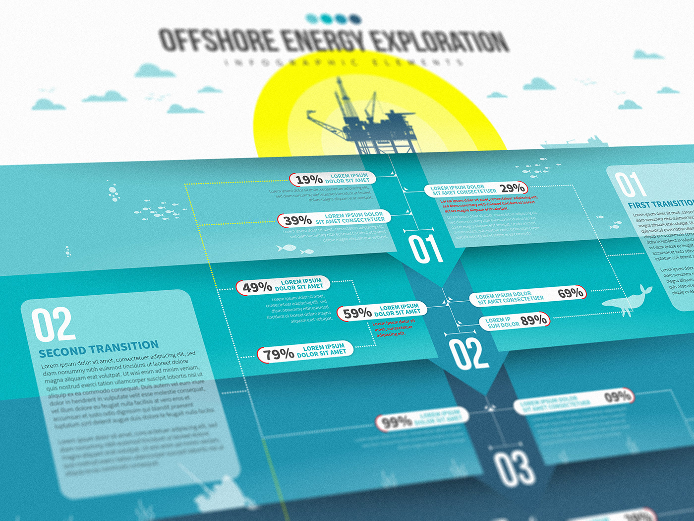 data visualization energy infographic infographics information design offshore