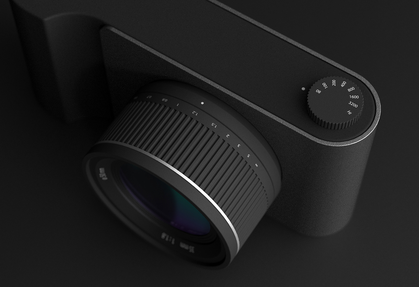 camera digital design details simplicity Minimalism cmf rendering keyshot industrial