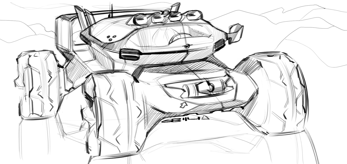 doodle sketch design cardesign transportation