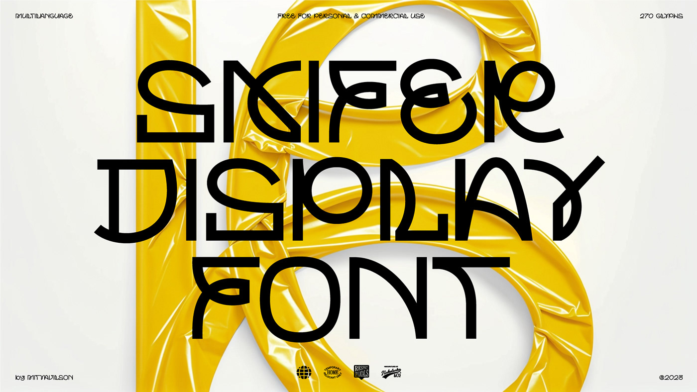 font Typeface type design display font free typography  