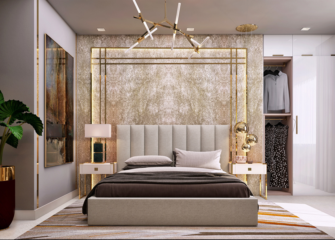  Luxurious  Master Bedroom  Dubai on Behance