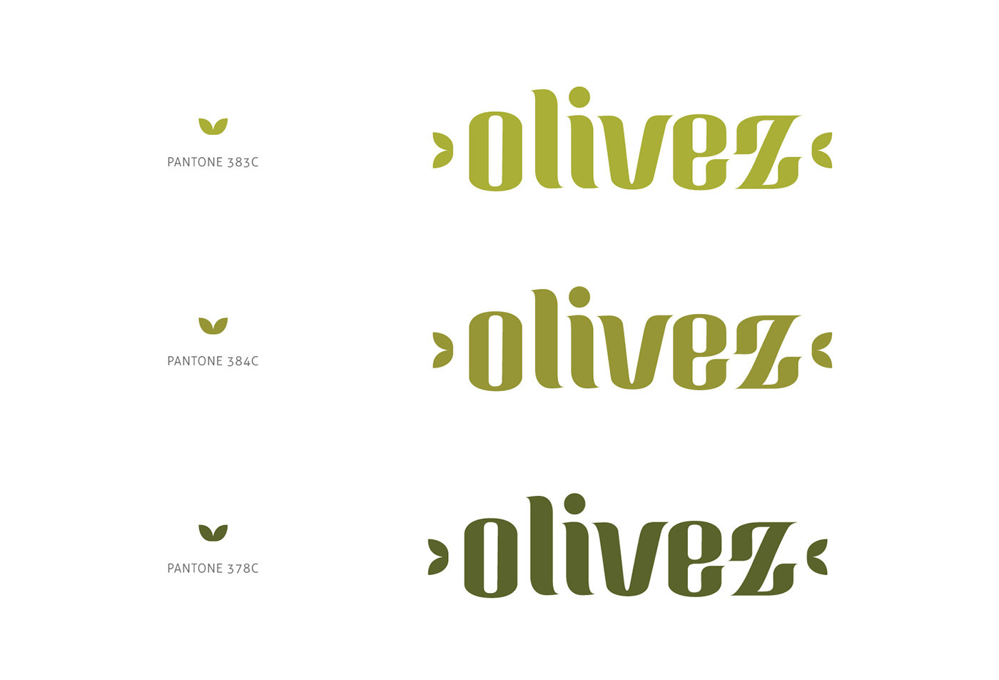 Food  Conserve logo olive handmade lettering