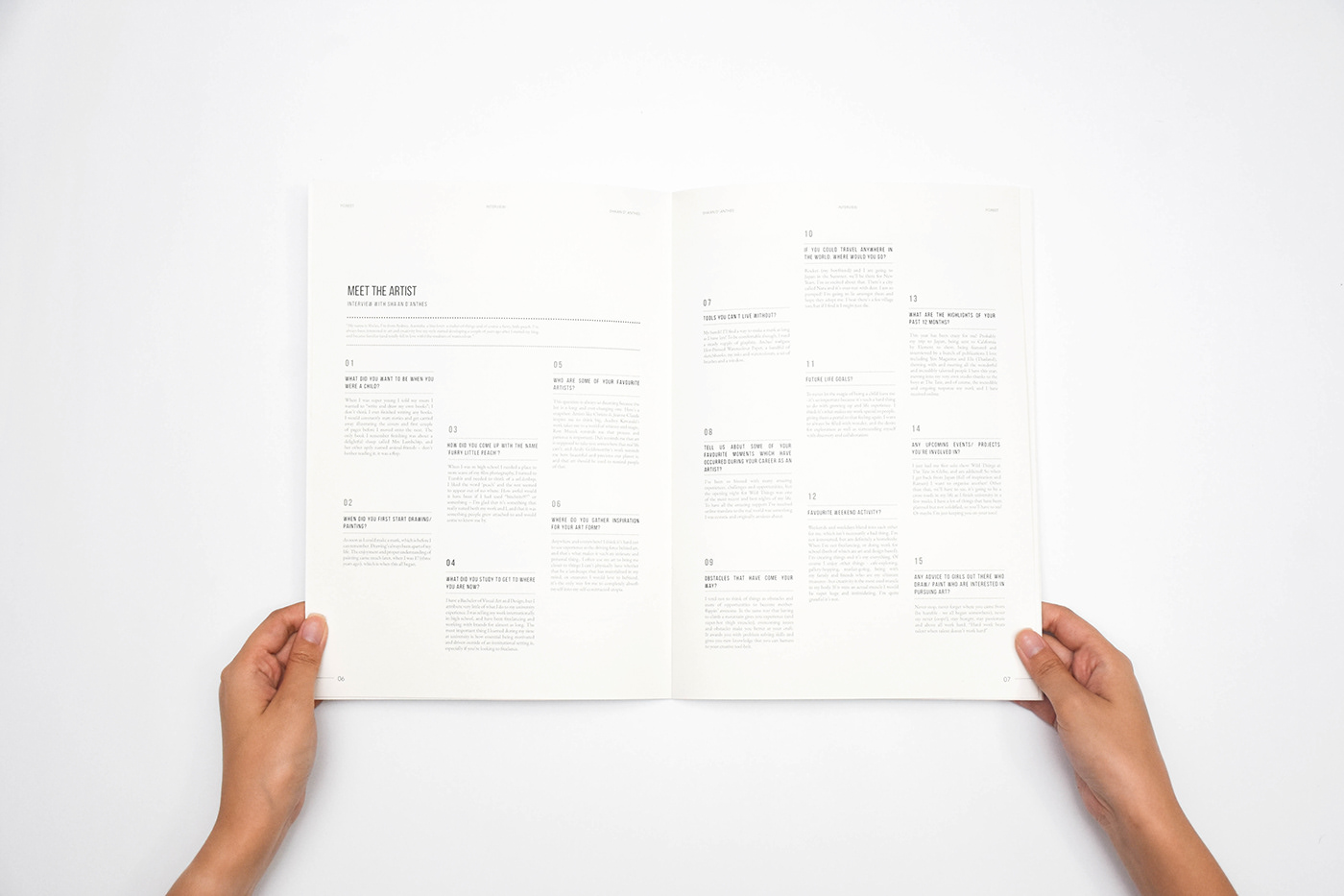 editorial design typography   magazine journal