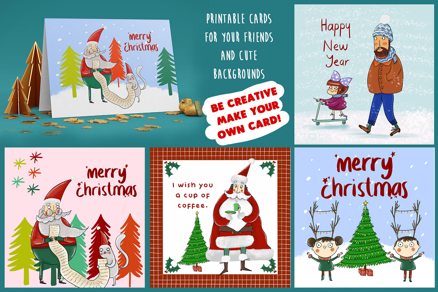 card Christmas christmas background christmas bundle christmas card christmas party christmas Tree Invitation santa Santa Claus