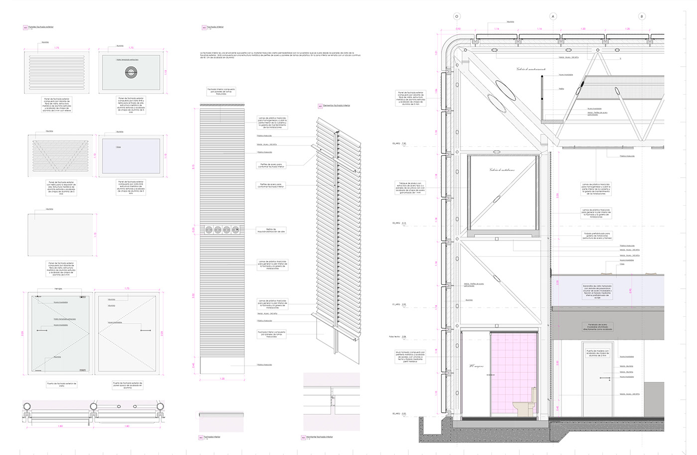 architecture design Open Space structure technical