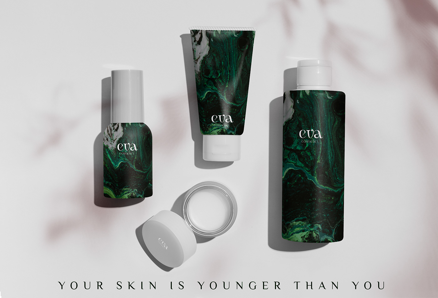 Aloe Vera brand identity cosmetics Logo Design Logotype luxury Packaging simple skincare visual identity