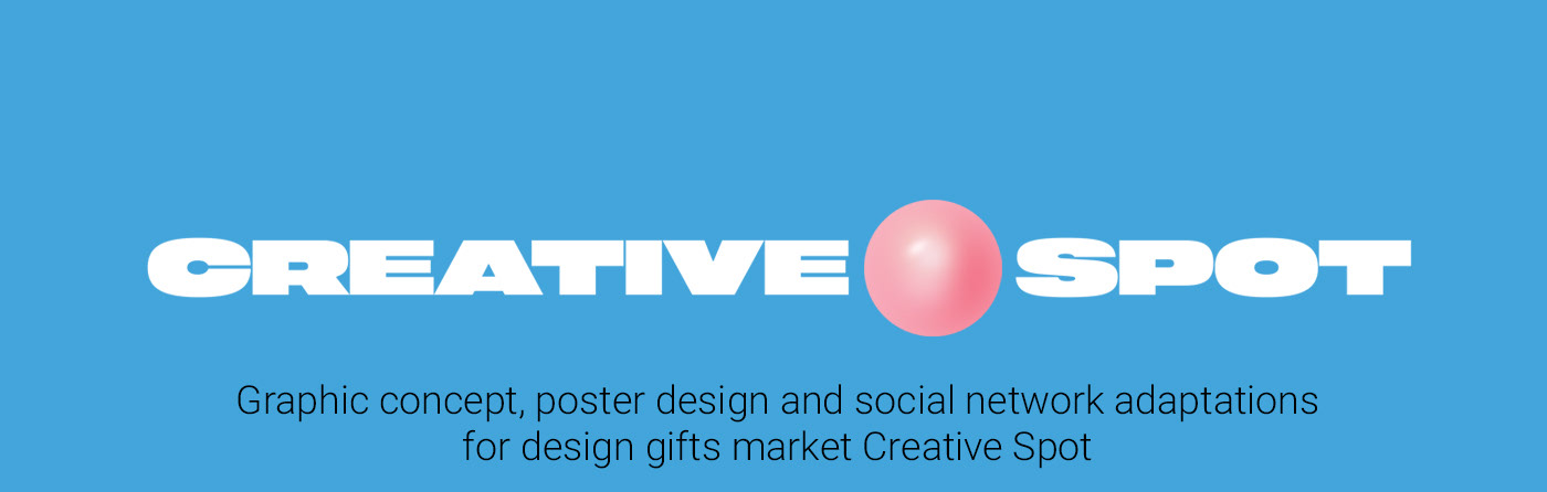 creative Spot vladivostok humps girls market pink blue etlettering logo