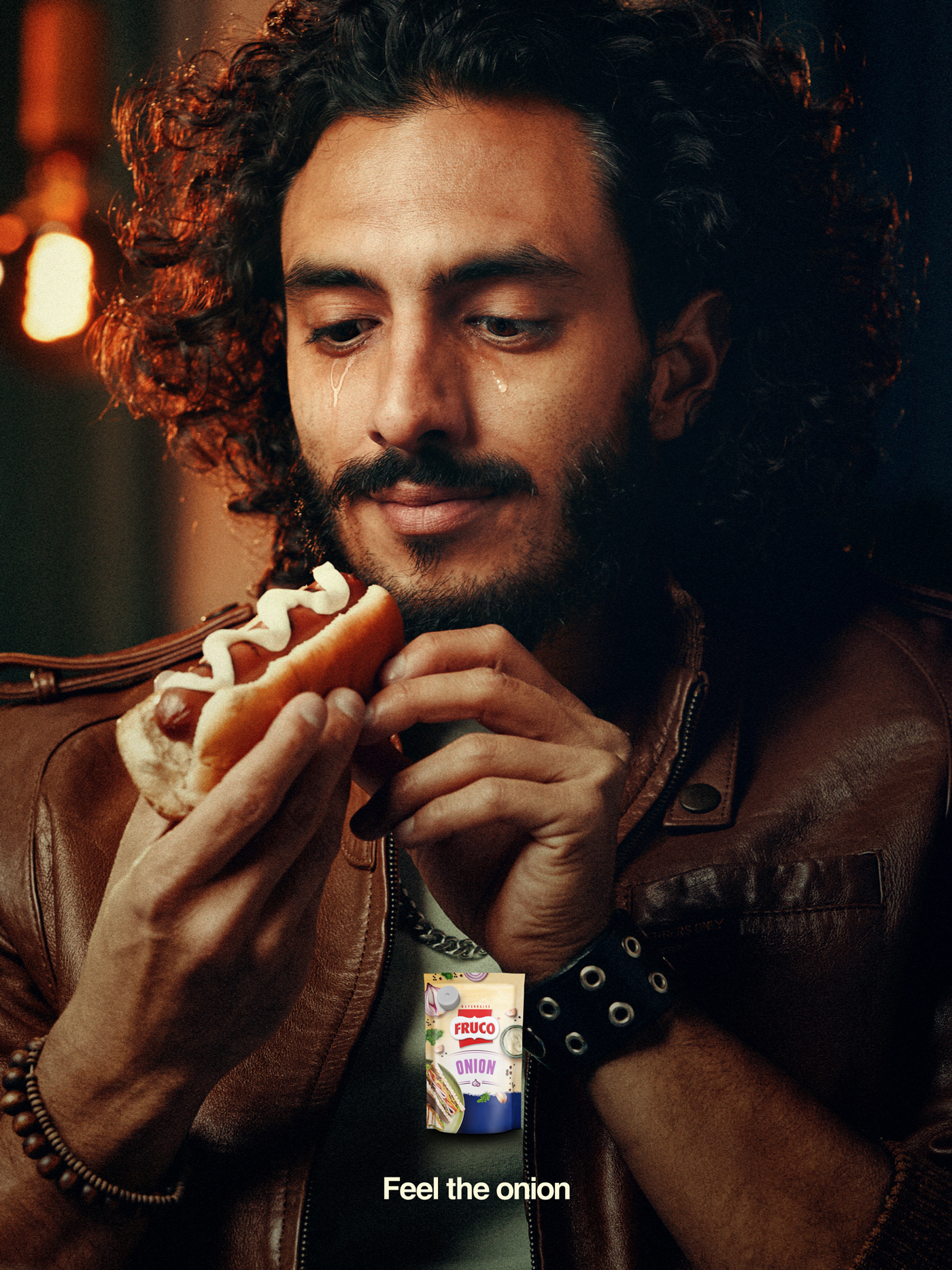 ad Advertising  art direction  Photography  print retouch sauce tears Food  publicidad
