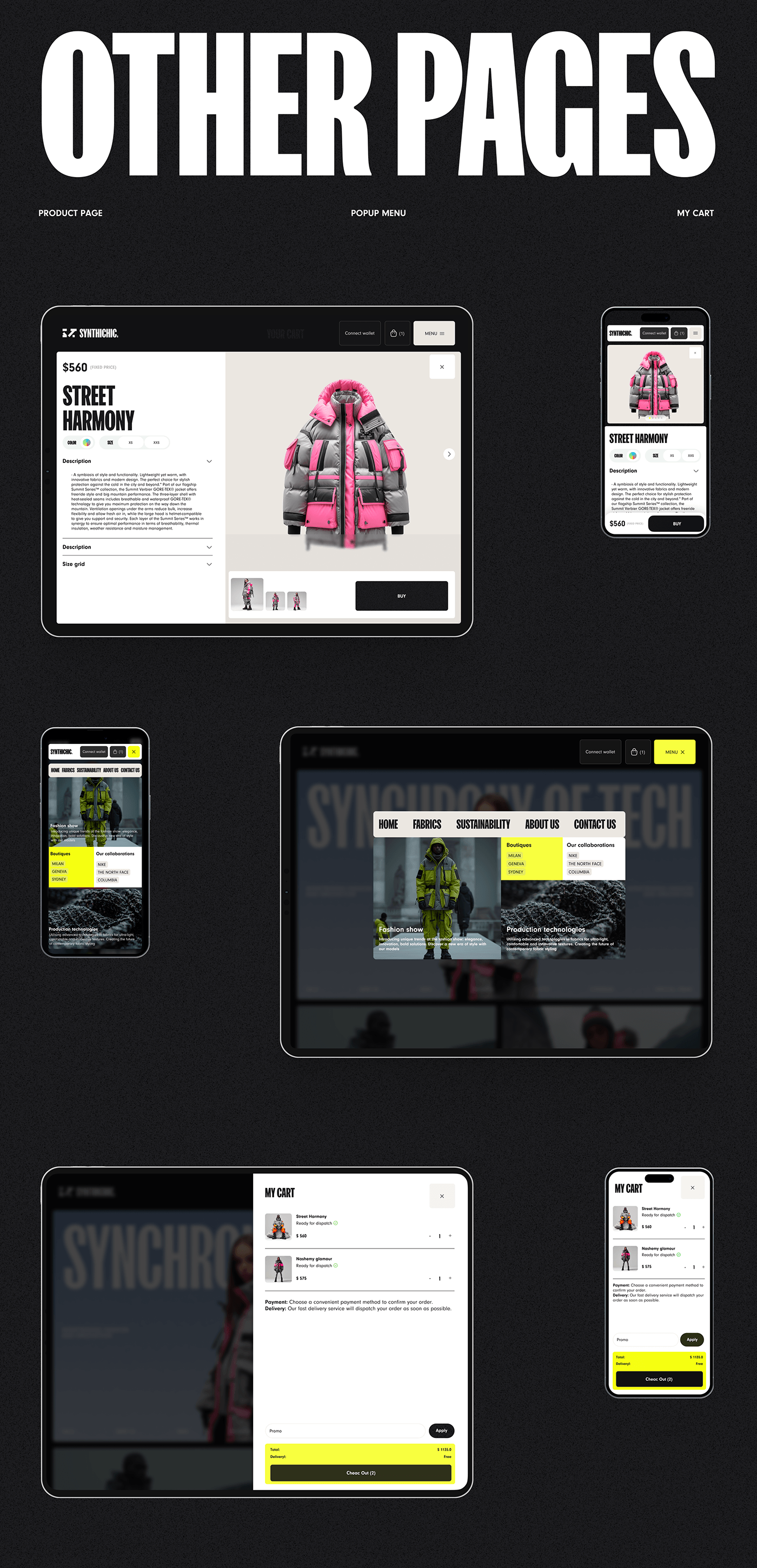 clothes Fashion  moda Clothing ecommerce website online store shop Ecommerce user interface monobrand