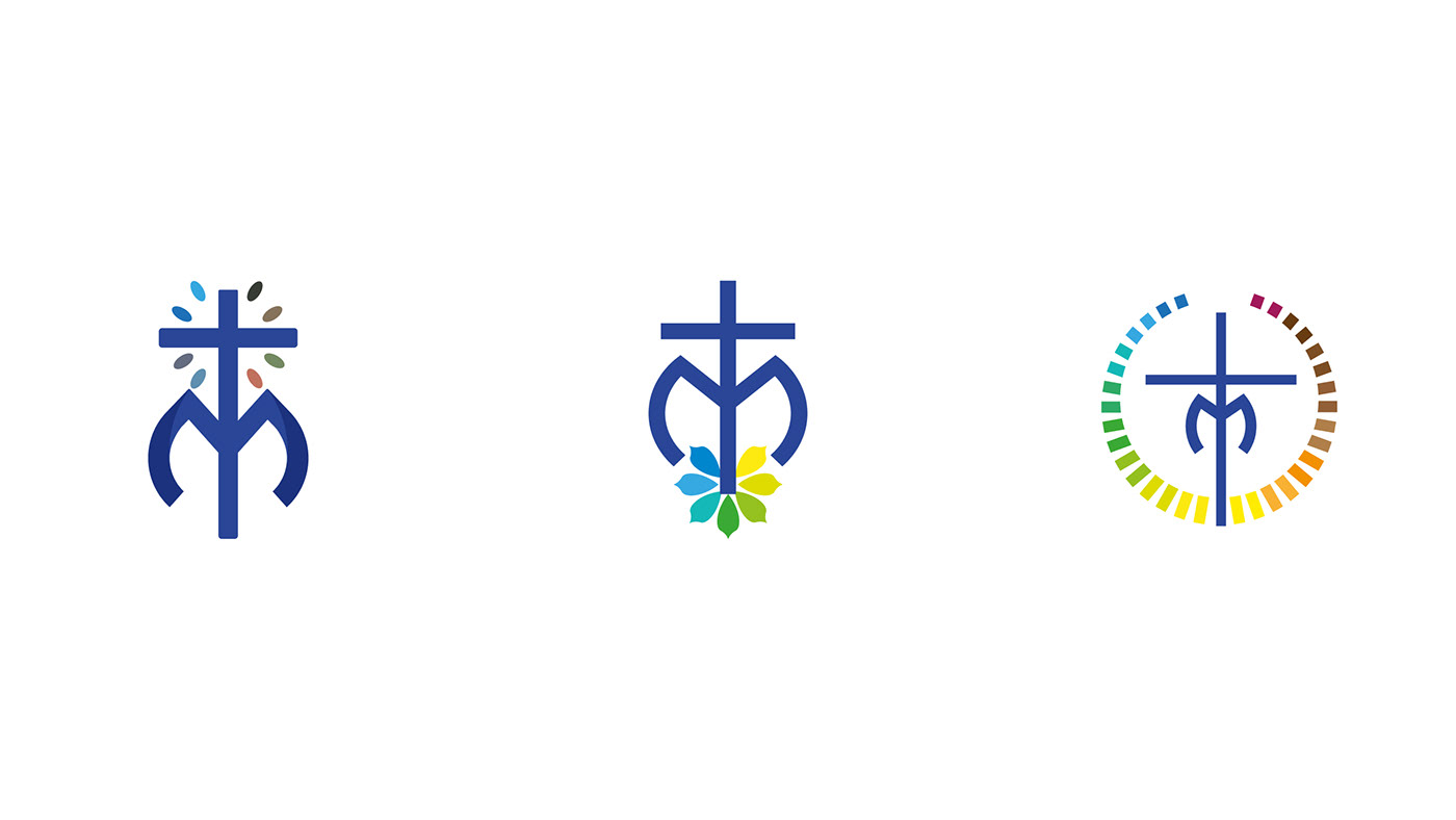 rebranding logotipo religioso Logotype Logo Iglesia Logo Design visual identity Logotipo identidad congregacion logo religion