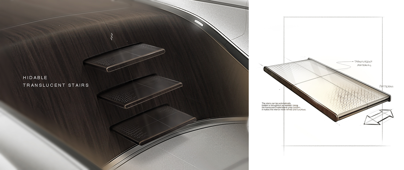 luxurylifestyle luxury car simple design interior design  Car Interior concept car pure design Autonomous Autonomous vehicle