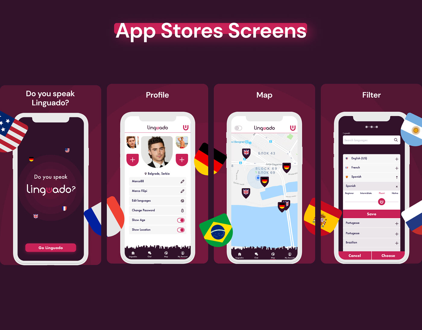 Designing whole package for App Stores
