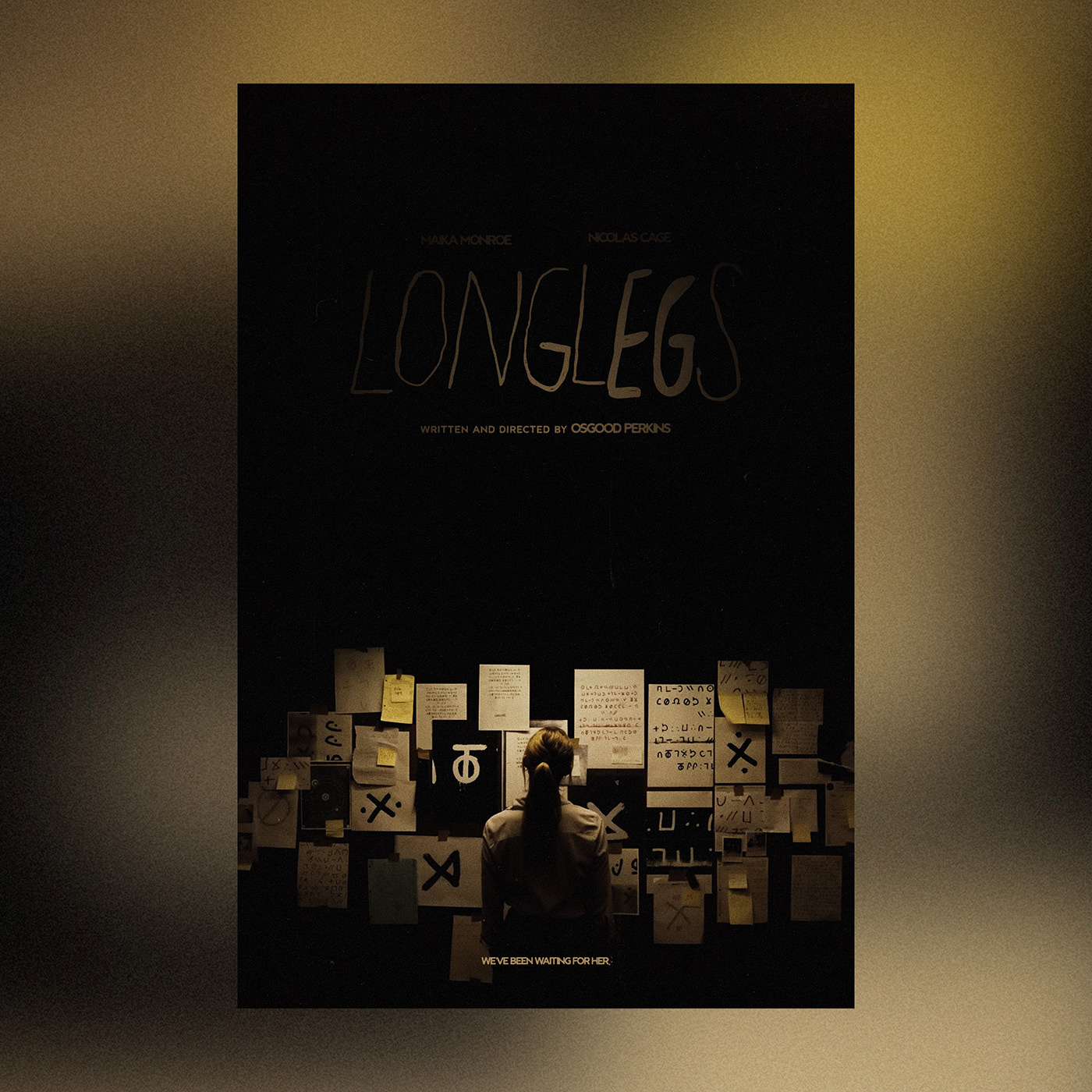 Alternative movie poster for Osgood Perkins’ ‘Longlegs’