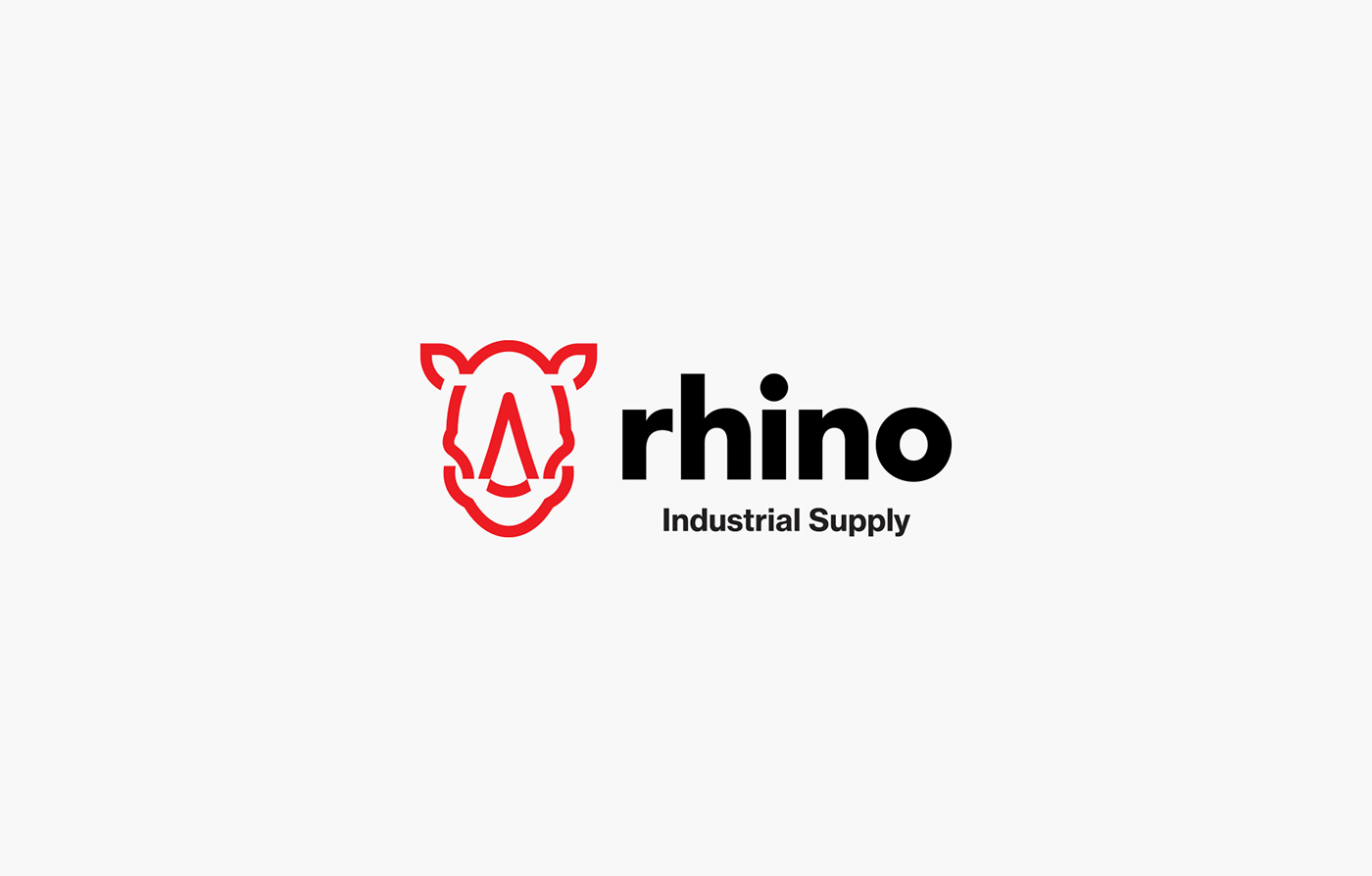 Rhino logo Stationery editorial