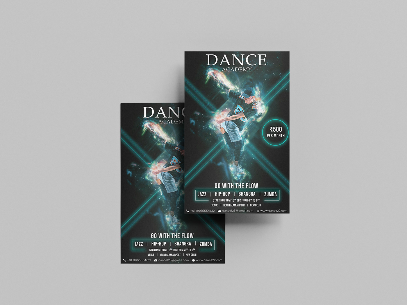 dance class flyer flyer advertisement Flyer Design