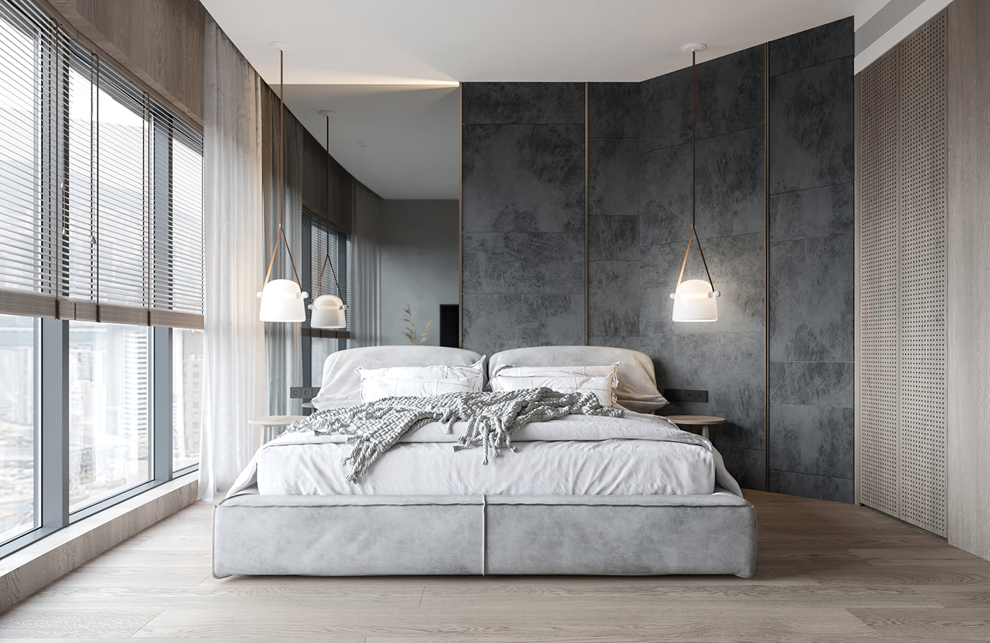3dsmax bedroom bedroomdesign china corona Hong Kong Interior interior design  Render visualization