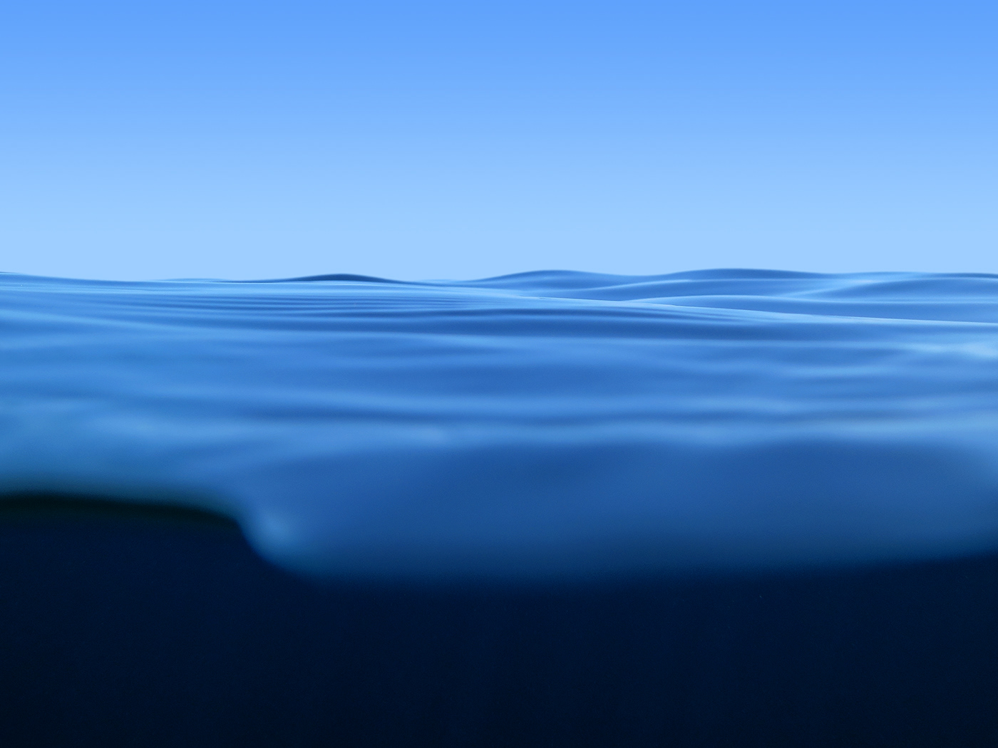 blue calm contemplation deep minimalist Ocean peace summer wave wellbeing