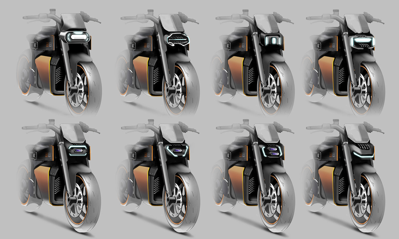 3D blender design motorcycle design photoshop rendering sketch Transportation Design visualization