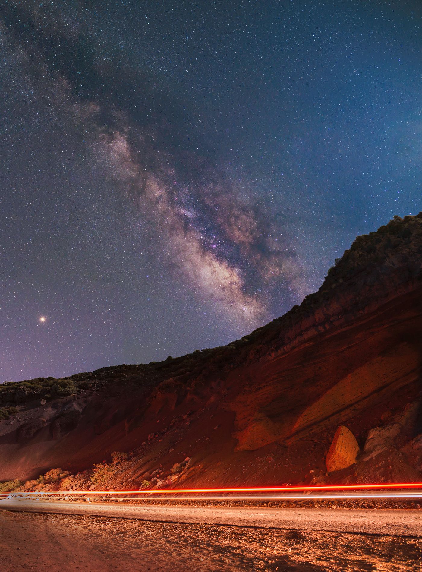 La Palma milky way night night sky astrophotography canary islands dark sky landscape photography long exposure Nightscape