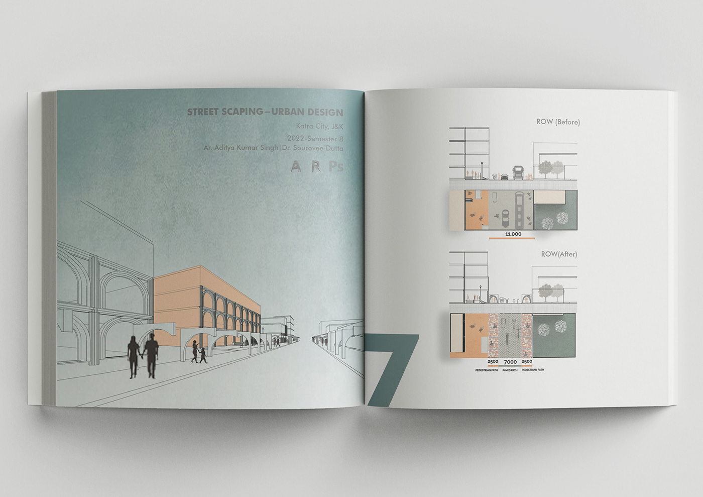 architecture CV design designer graphic design  portfolio presentation resume design Student work template