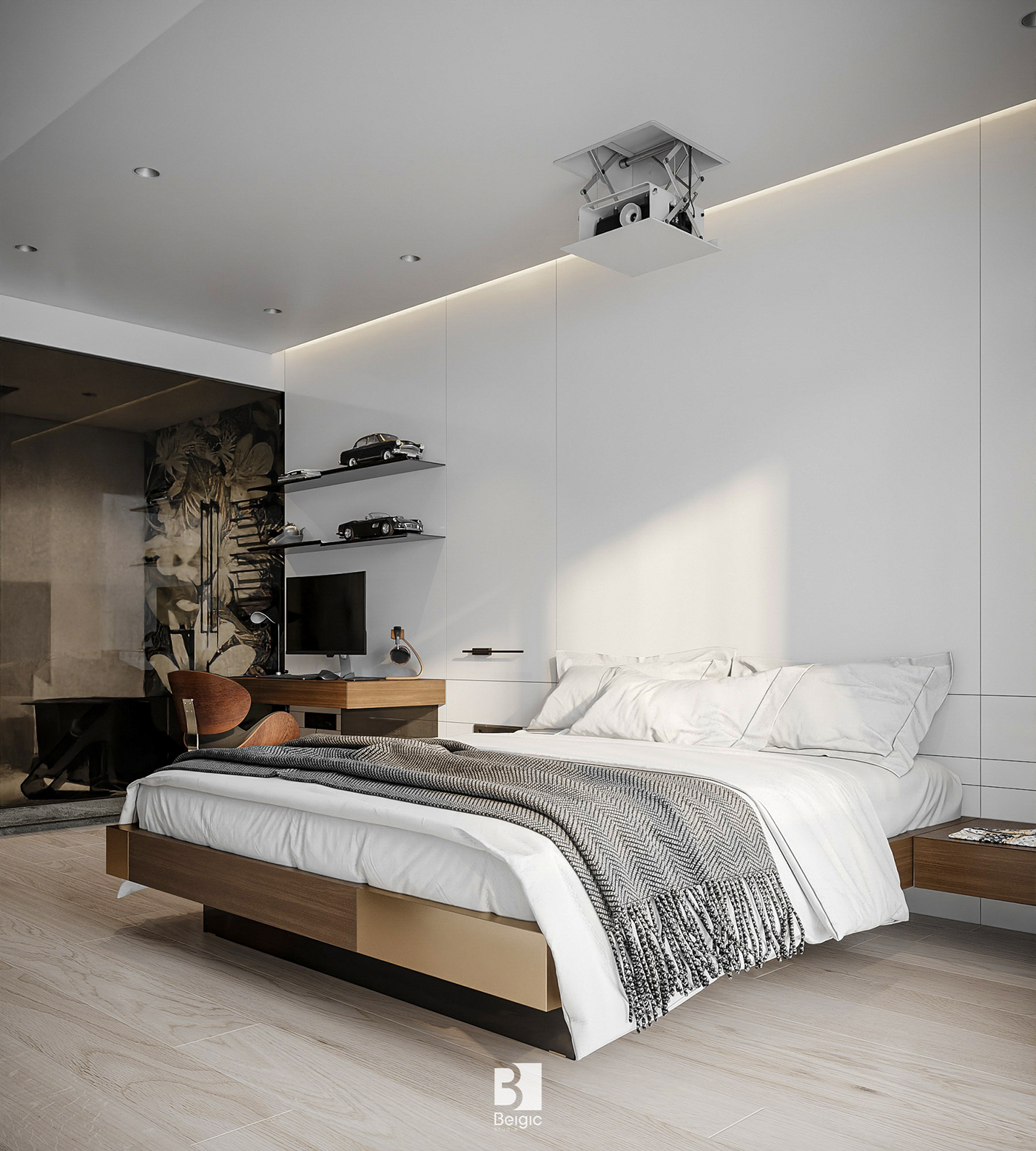 interior design  architecture modern visualization 3ds max corona design brand identity