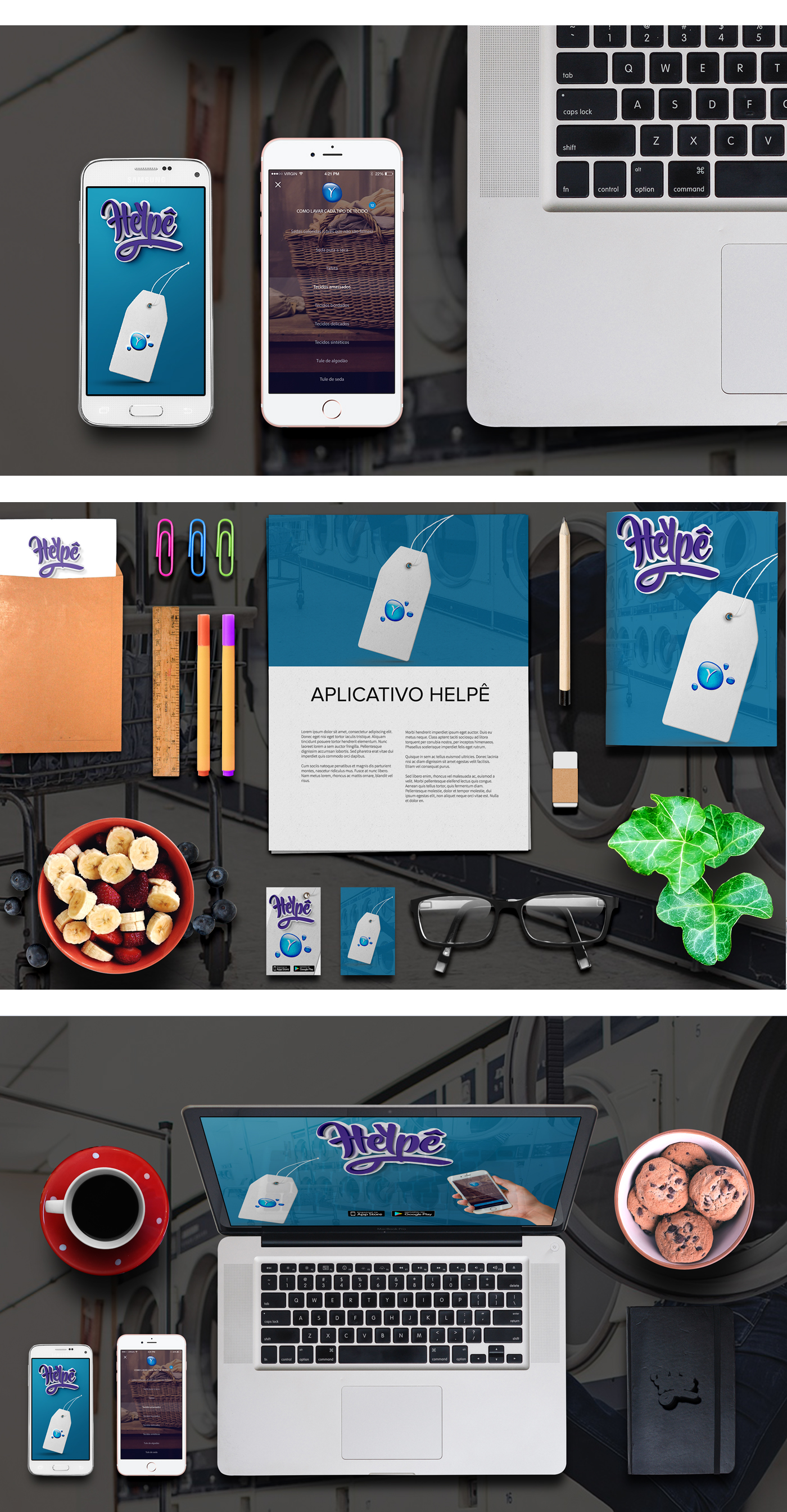 aplicativo Ypê mobile design Web publicidade campanha