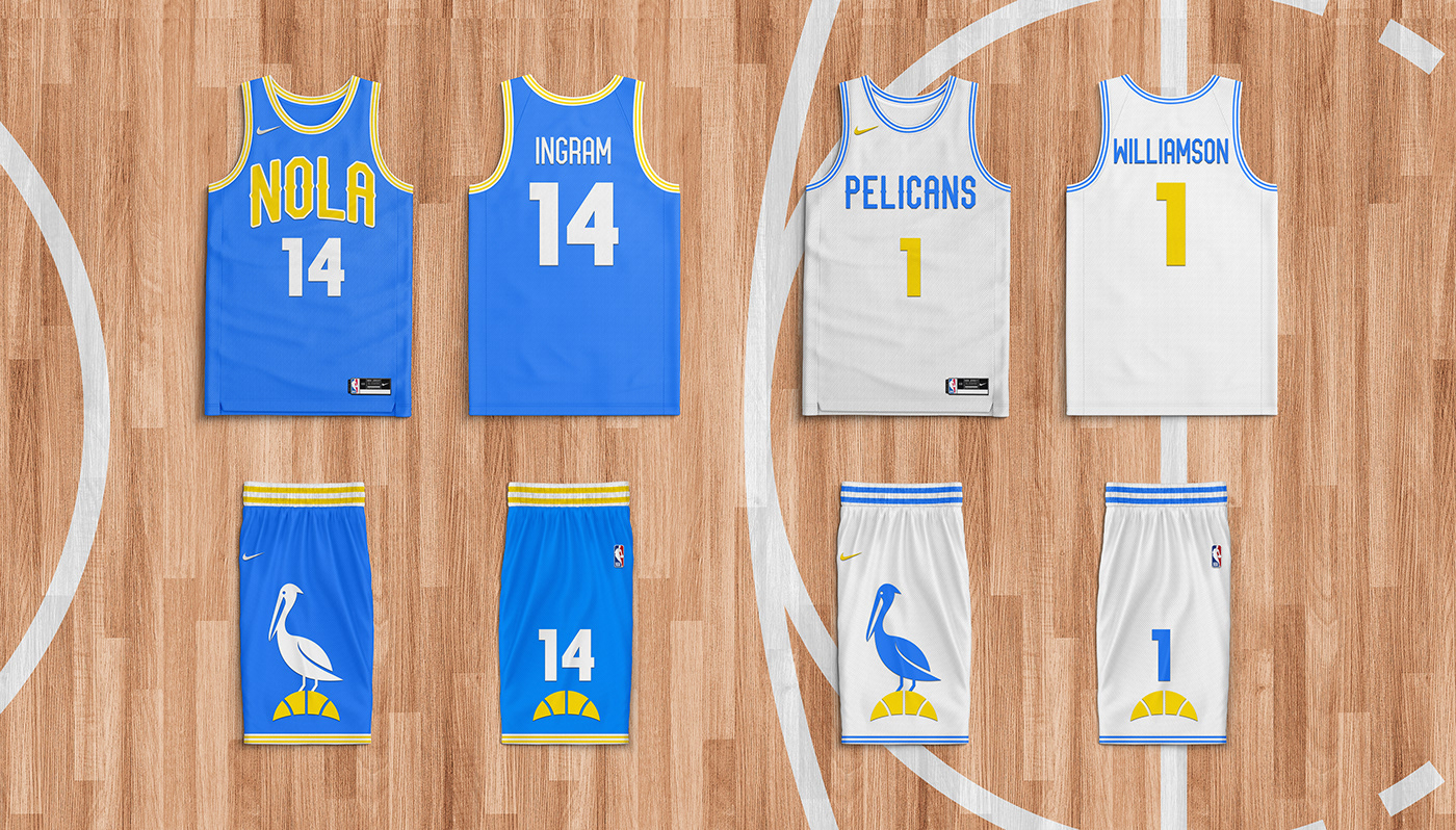 basketball jersey NBA NBA Uniform new orleans New Orleans Pelicans nola pelicans Sports Design uniforms