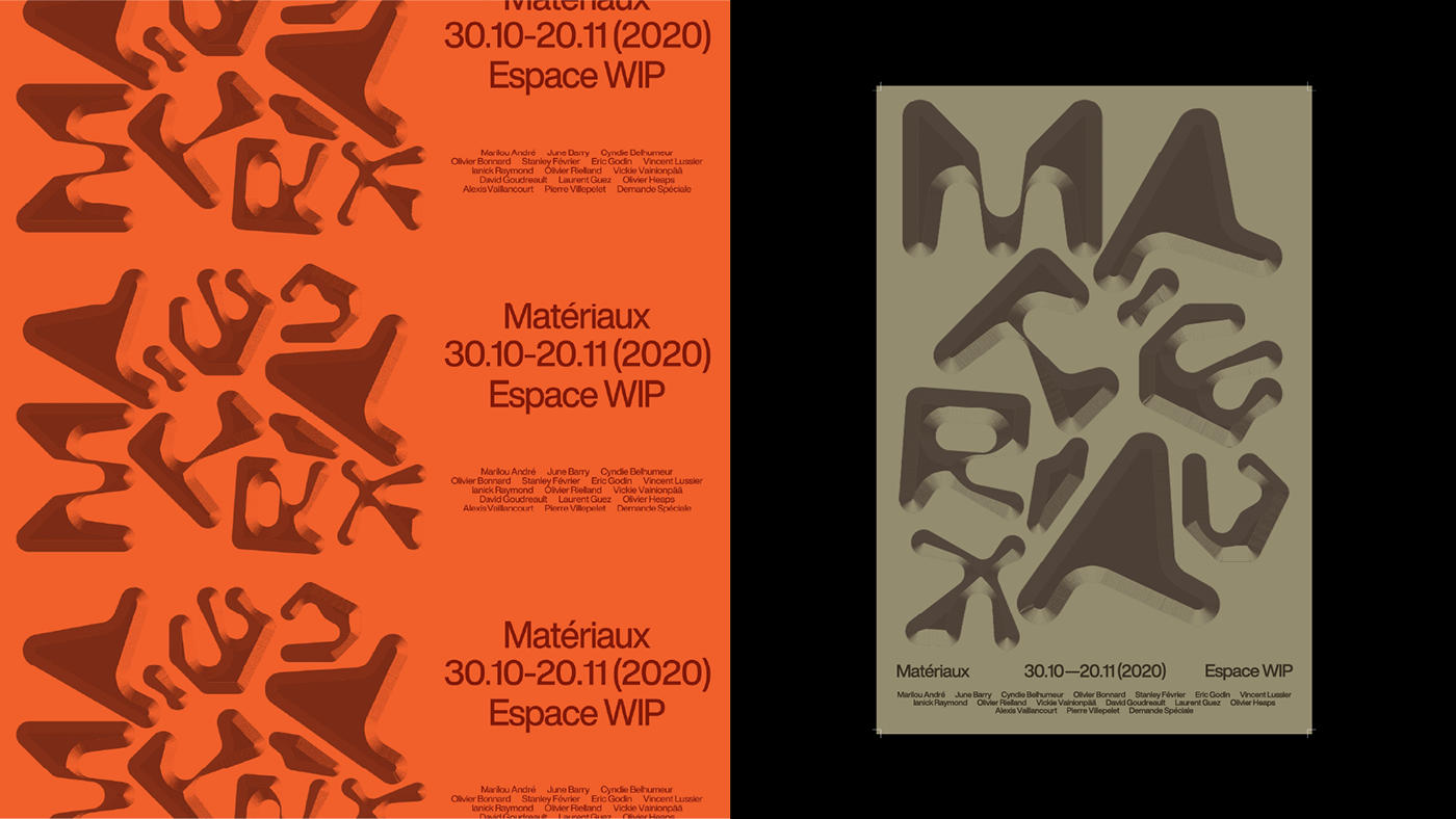 branding  graphicdesign maude mofuego poster typography  