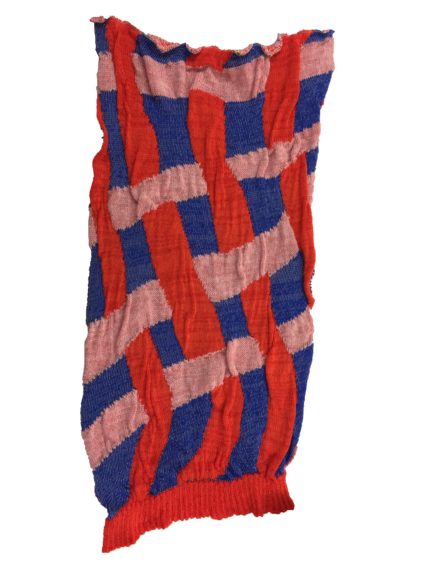 knit joke humor textile fabric design knitwear Stoll Industrial Knit