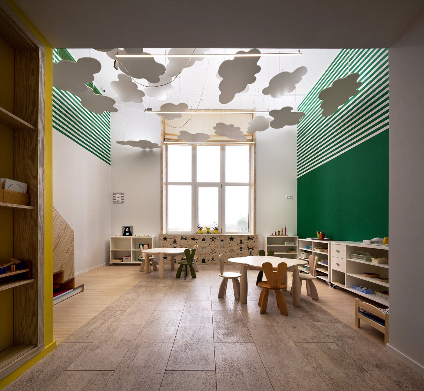 kindergarten design Interior colors zasutsky kidsroom childroom Kyiv kiev ukraine
