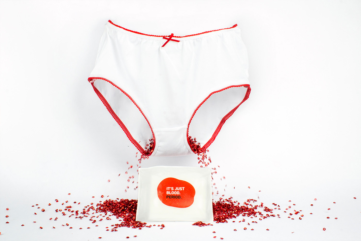 Sanitary Pad Packaging social taboos menstruation donthideitperiod NH1Design sanitary pads Design for Good Neha Tulsian Pallavi Mohan Packaging