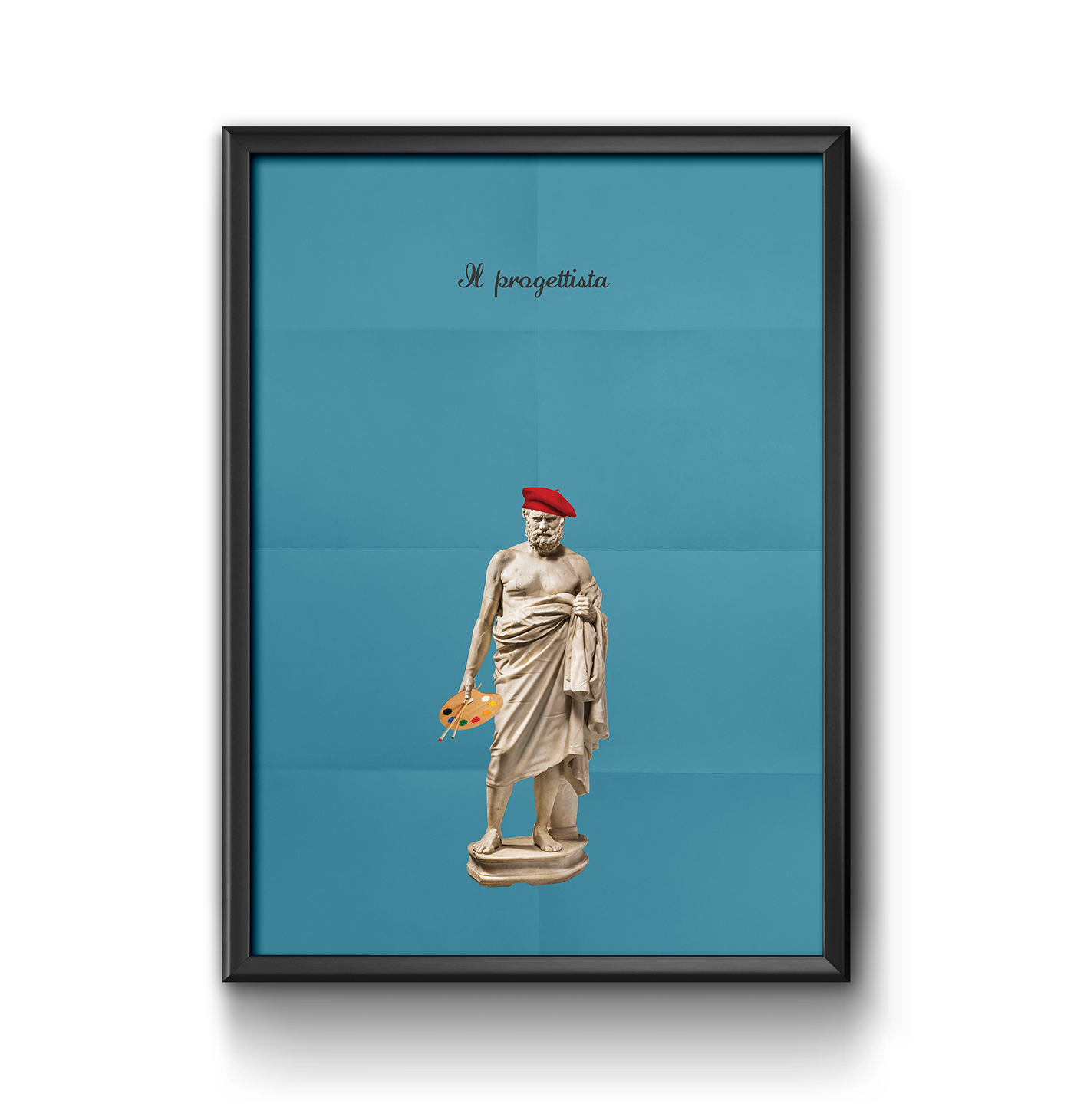 poster Philippe Daverio politecnico milano polimi history design collage