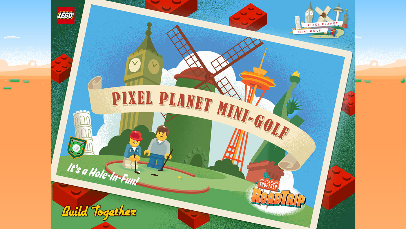 LEGO interactive creative design game Website