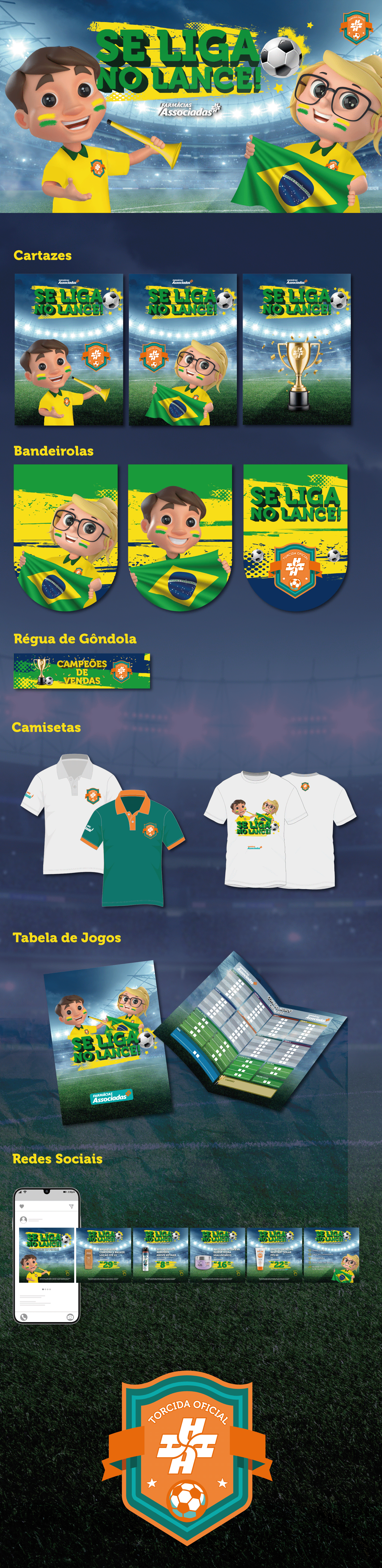 Brasil copa do mundo farmacia futebol
