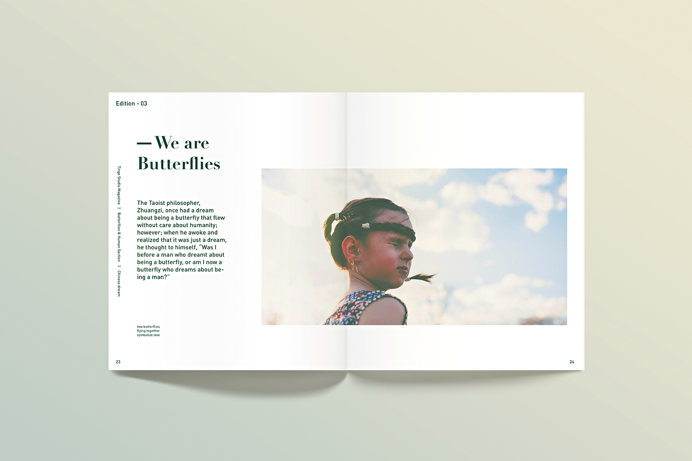 studio design art logo gold magazine book brochure gallery modern dubai colours butterfly human Plant