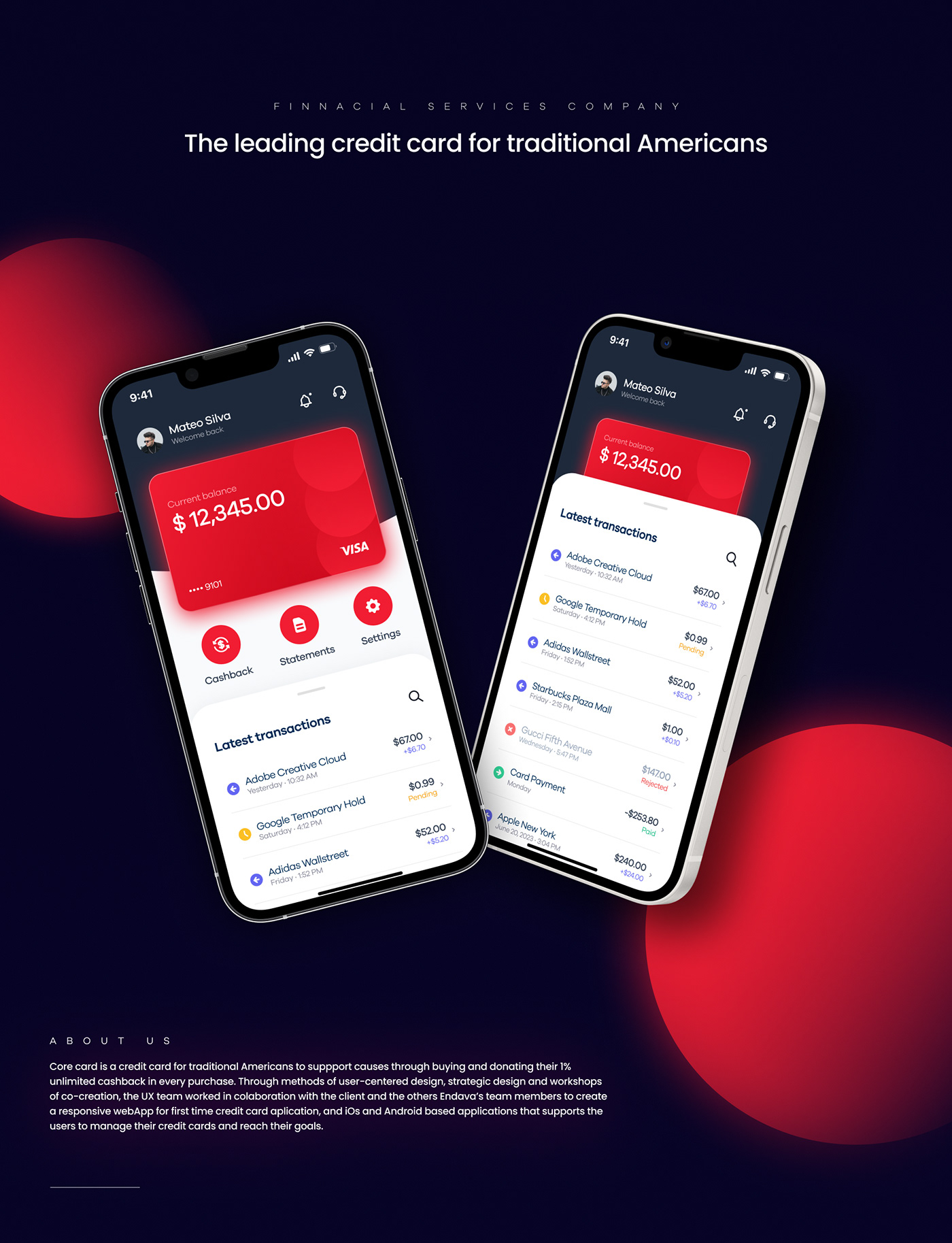 app app design credit card finance ux/ui application finance app mobile Mobile app mobile design