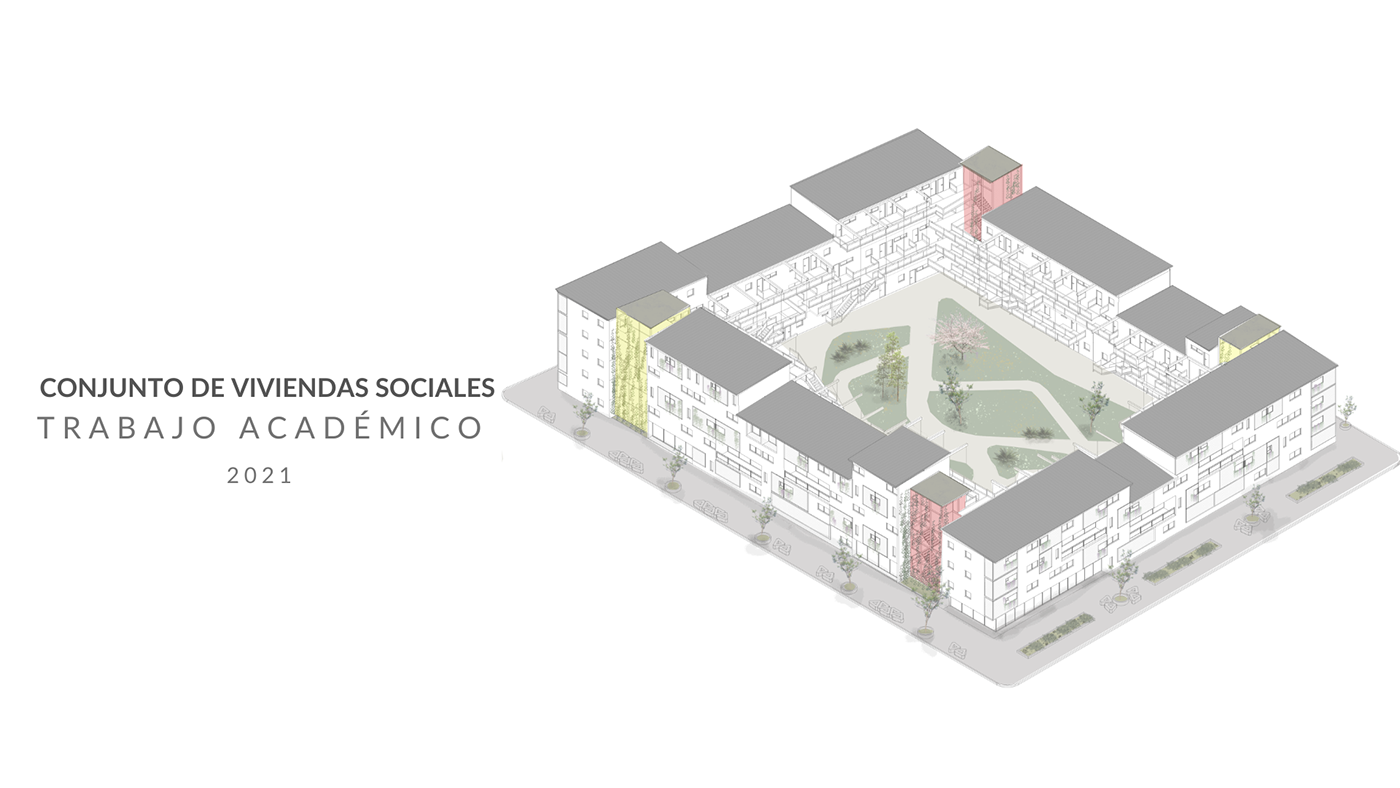arquitectura social arquitectura architecture 3d modeling Render fadu uba