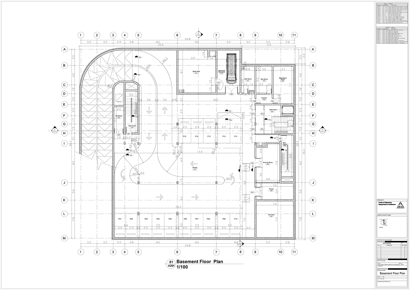 working drawings revit interior design  Bank shopdrawing architecture Smart Office