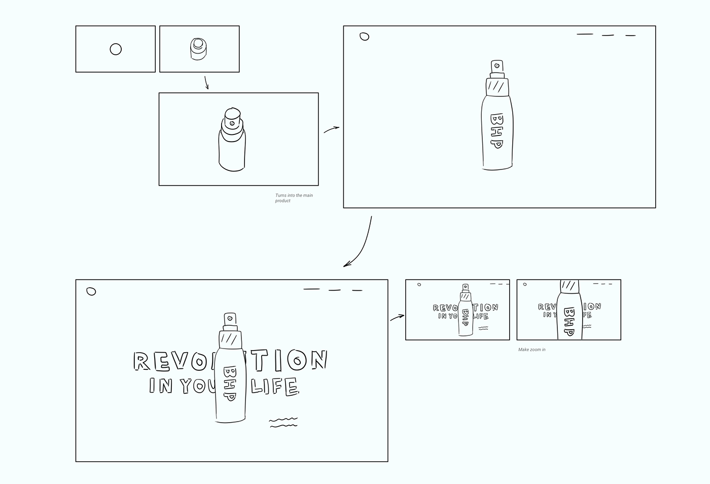 apple clean interactive minimal modern promo scroll simple storytelling  