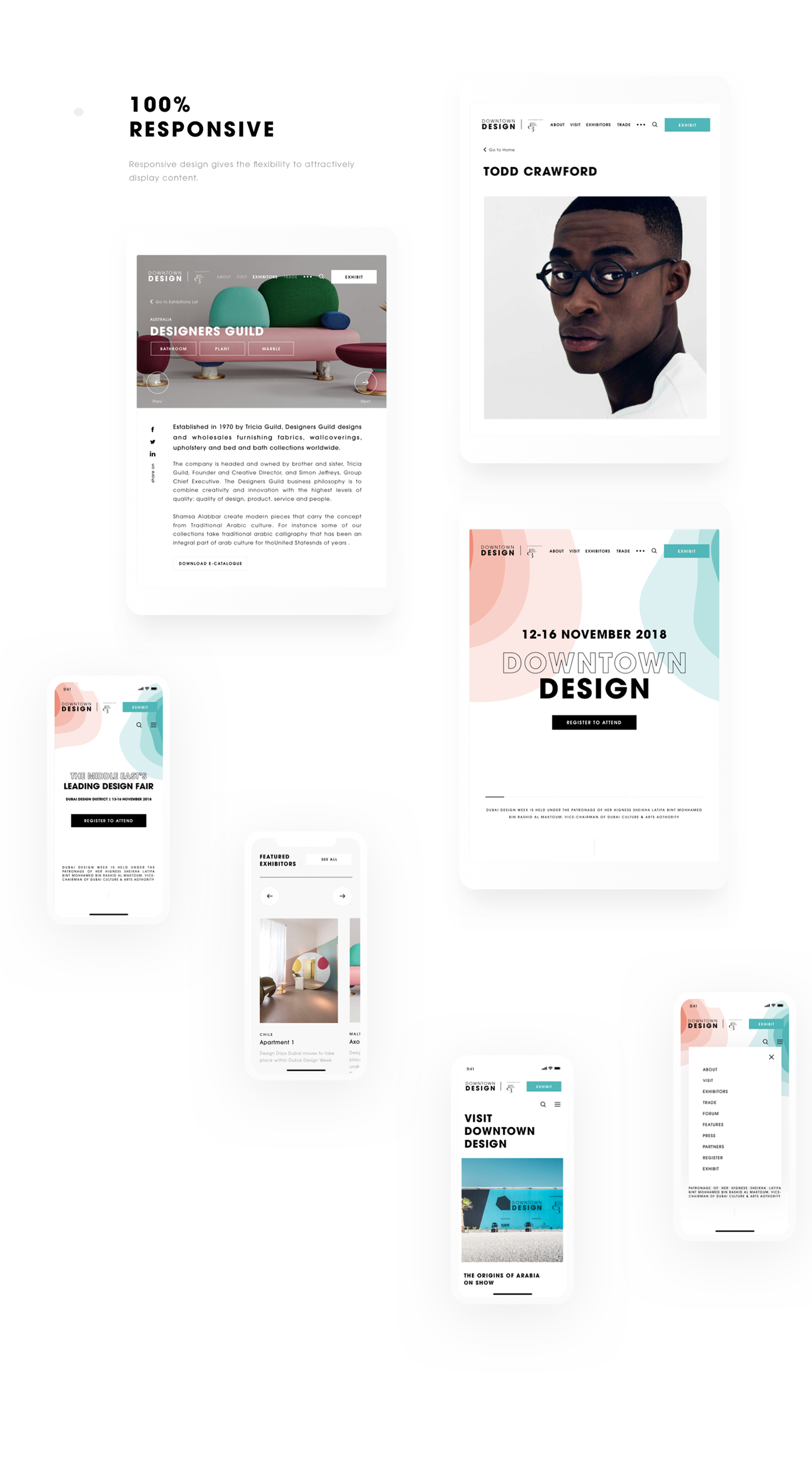 design UI ux art contemporary Website effects interaction Minimalism mobile