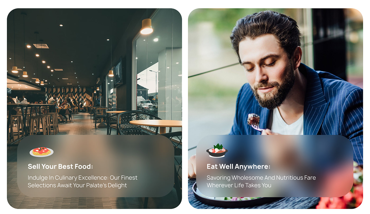 This is a mobile application design for Food delivery app
