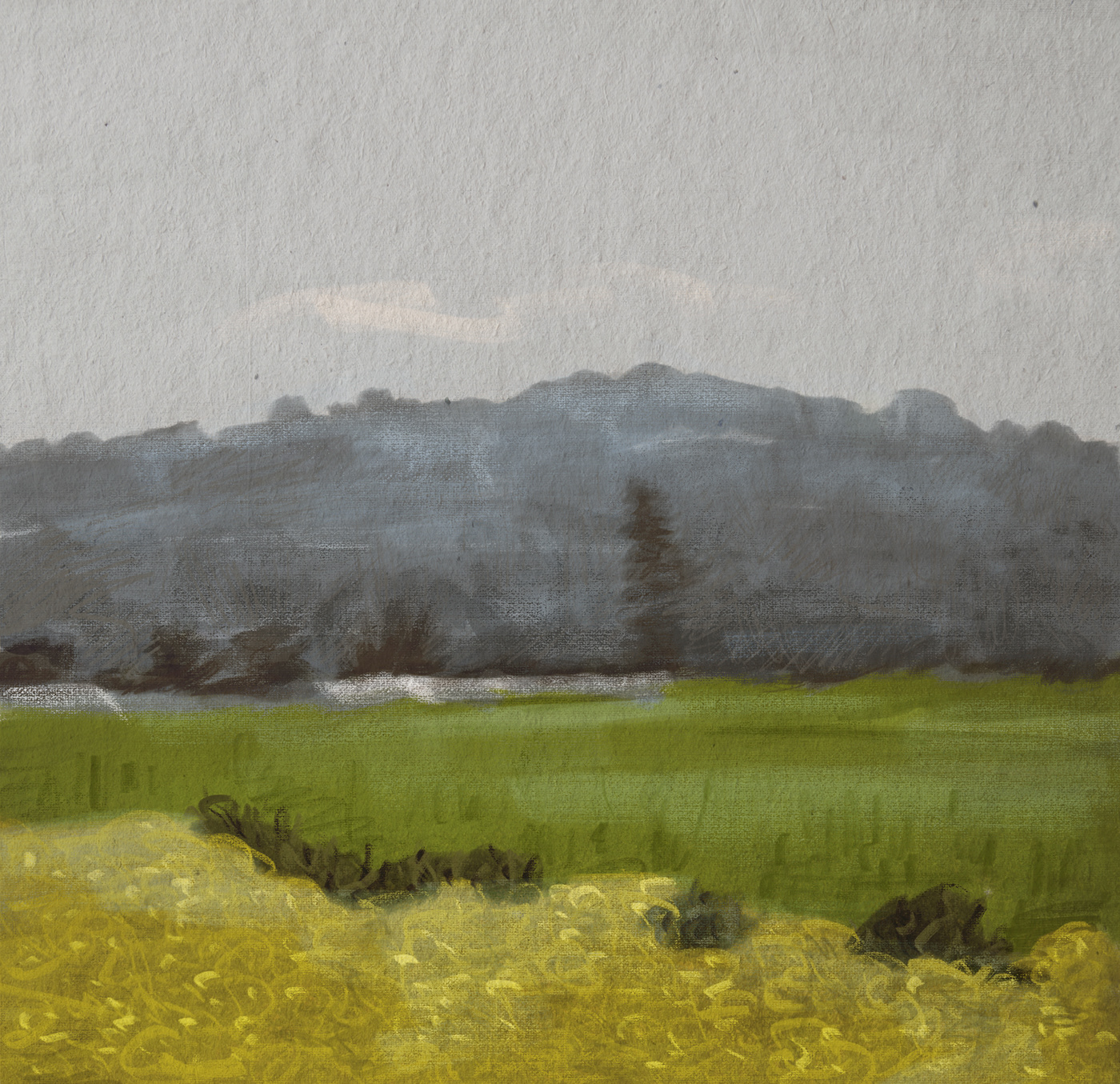 Croatia fields hills Landscape meditation memories mindfulness Nature painting   Sun