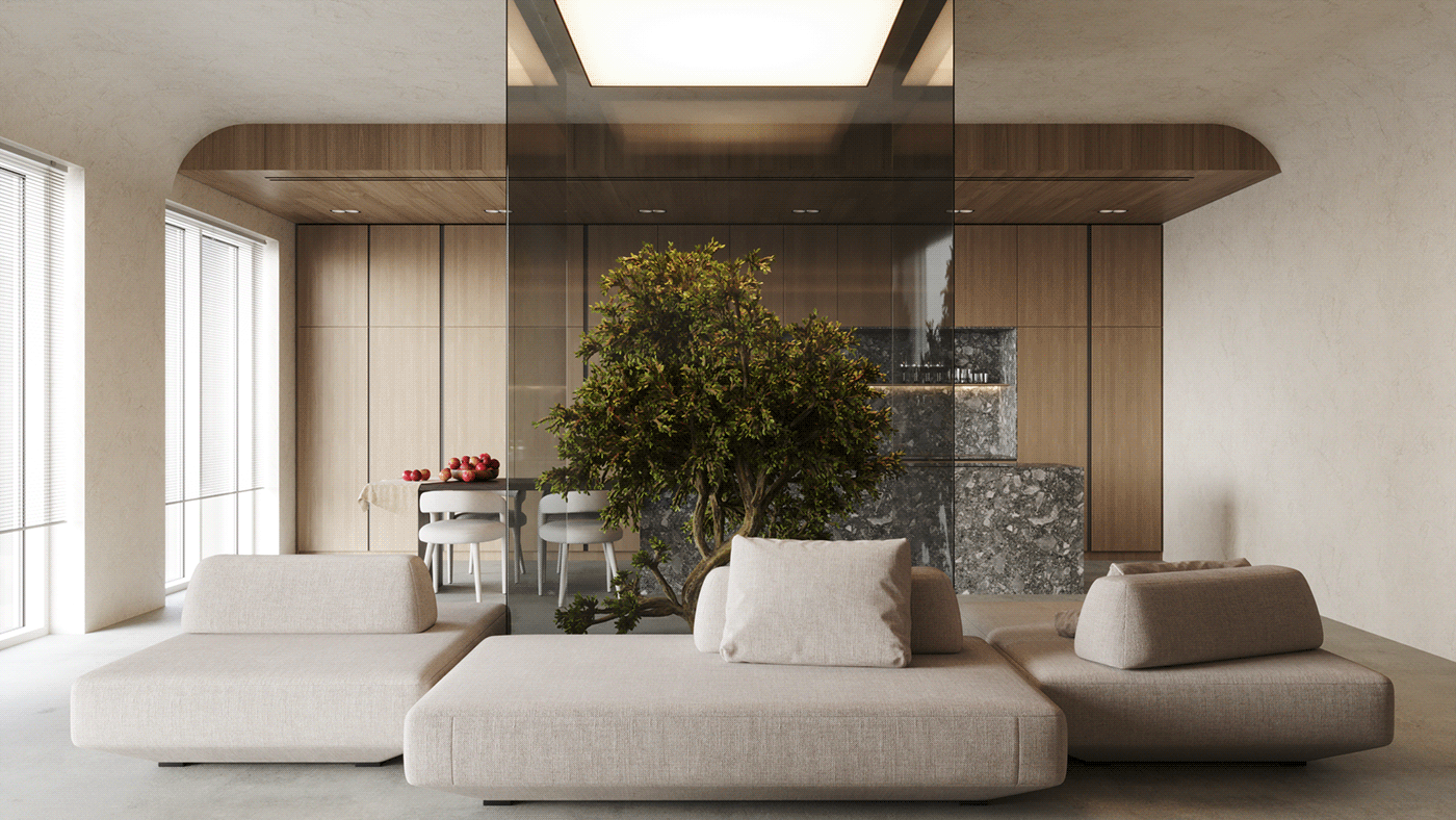 3D 3ds max architecture archviz corona render  interior design  modern professional Render visualization