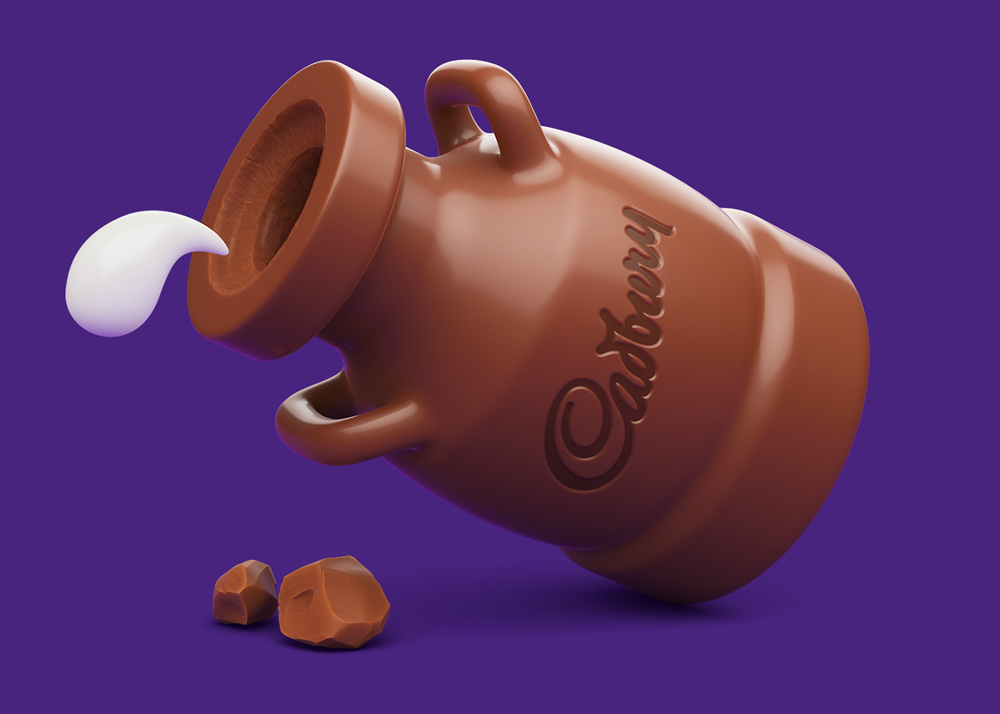 CGI Cadbury chocolate dairy milk Mondelēz International Pearlfisher
