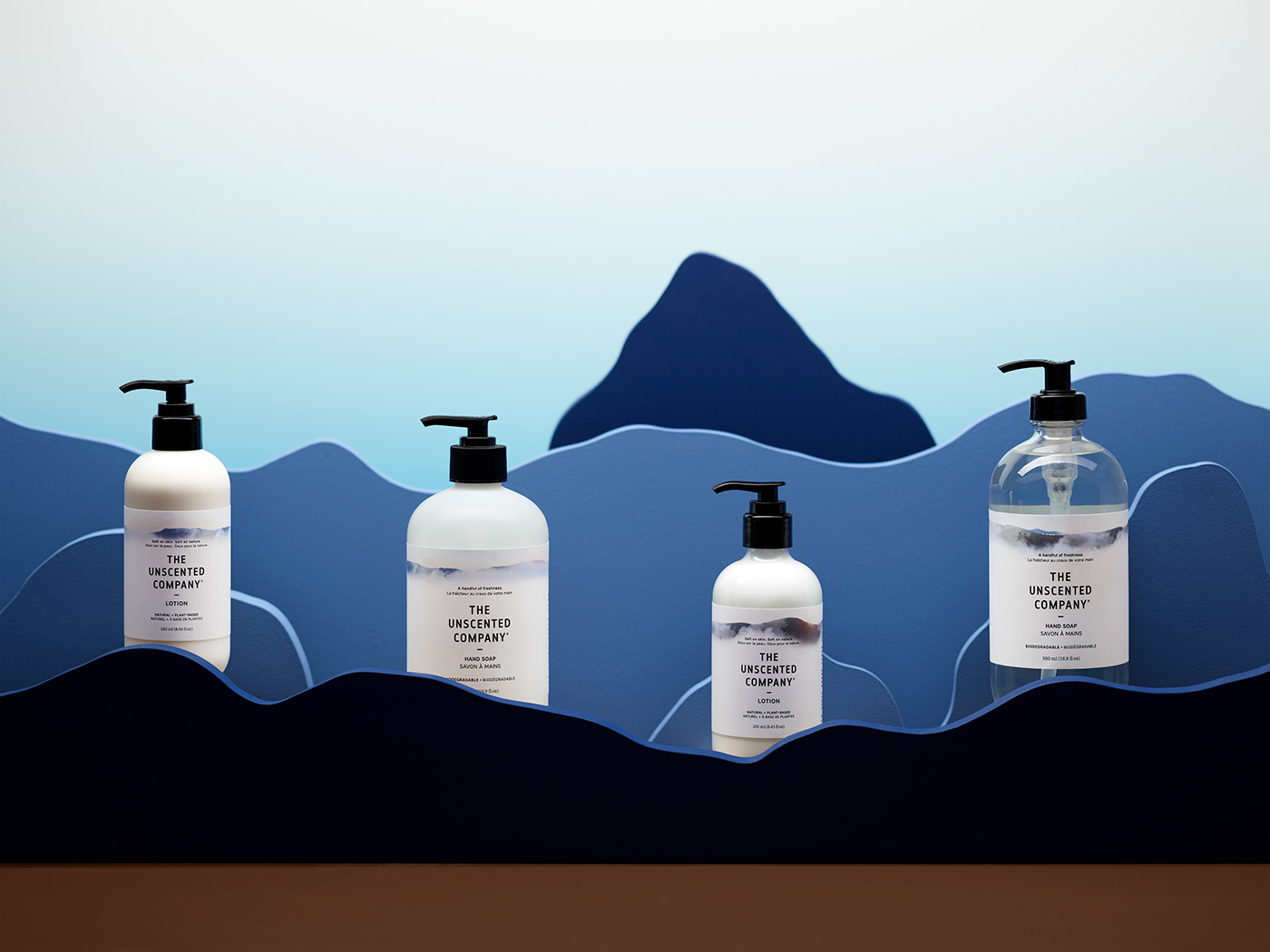 soap shampoo Packaging box mountain conditioner shampoo bar soap product lotion refill